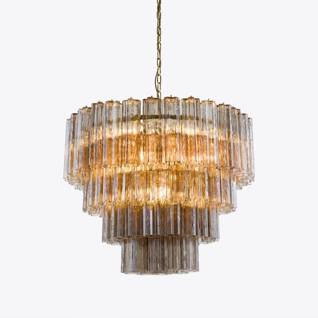 Brown Large Treviso Chandelier from Pure White Lines For Sale - Image 8 of 8