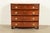 Baker Furniture Georgian Banded Mahogany Bow Front Chest of Drawers For Sale In South Bend - Image 6 of 14