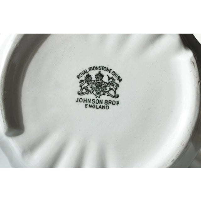 1883-1913 English Johnson Brothers Ironstone Pitcher/Gilded Banding For Sale In Los Angeles - Image 6 of 7