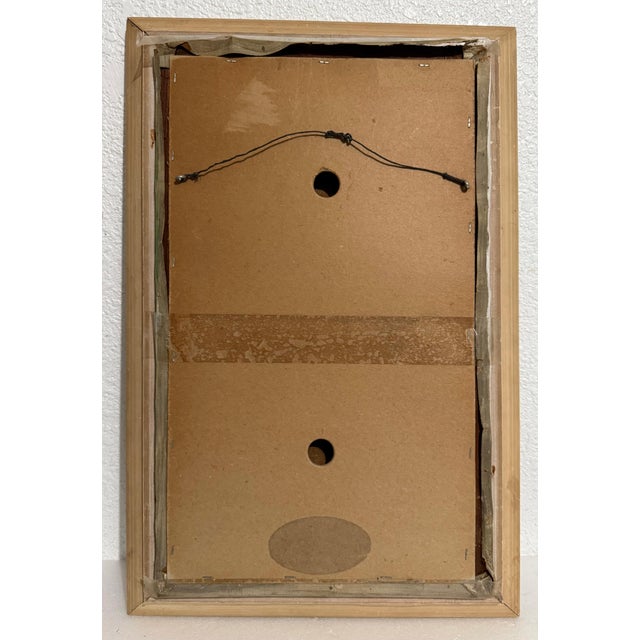 Light Green Luigi Corbellini, Luigi Corbellini French Italian Post Impressionist Oil Painting Vase of Flowers For Sale - Image 8 of 9