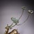 Late 19th Century Gilt Bronze Deer Candelabra With Inscriptions, 2300g, Archaic Motifs For Sale - Image 9 of 10