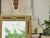 Gilt Wood Tramp Art French Folk Mirror With Raised Pyramidal Motifs, Circa 1900 For Sale - Image 9 of 15