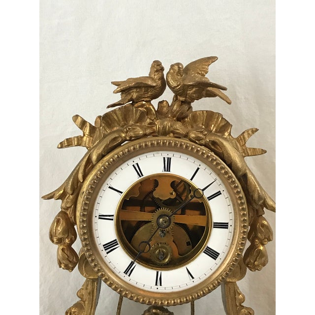 19th Century French Swinging Cherub Pendulum Clock Chairish