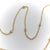 1990s 14k Gold Old European Cut Diamond by the Yard 17.5” Necklace For Sale In Los Angeles - Image 6 of 9