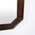 Rectangular Mirror with Carved Dark Wood Frame, 1940s For Sale - Image 6 of 7