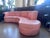 Post Modern Three Piece Peach Sectional by 'Carson's' For Sale In Nashville - Image 6 of 11