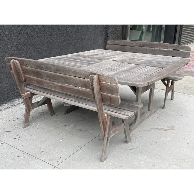 Vintage Patio Table & Benches by JensenJarrah, Made in Australia