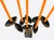 Mid-Century Modern 60s Artisan Made Mid Century Brutalist 8 Abstract Petals / 5 Candle Holder Danish Modern Candelabra For Sale - Image 3 of 11