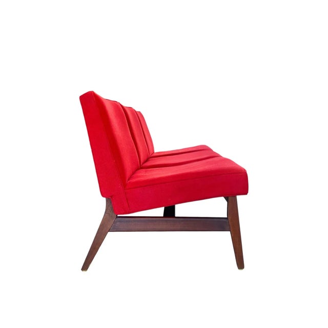 Mid-Century Modern 1960s Danish Modern Teak Armless Sofa For Sale - Image 3 of 9