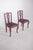 1950s Chairs with Embossed Leather Seats, 1950s, Set of 2 For Sale - Image 5 of 12