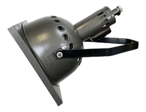 Vintage Grey Theatre Wall or Ceiling Spotlight, 1960s