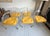 Charles Hollis Jones Vintage 1970s Postmodern Charles Hollis Jones Style Lucite Set of Rolling Chairs For Sale - Image 4 of 12