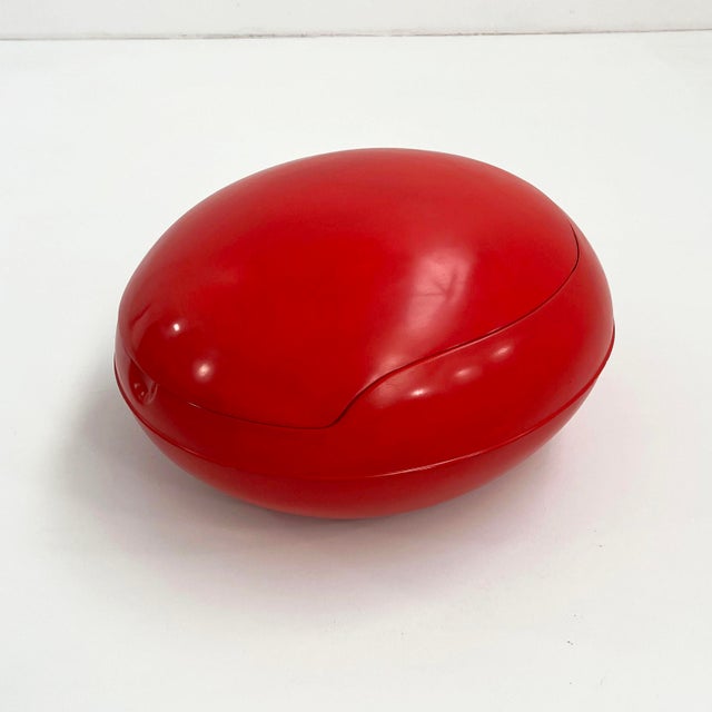 GN1 Garden Egg with Galactic Fabric by Peter Ghyczy for VEB Synthese, 1970s, in Good conditions. Designed 1960 to 1969 I...