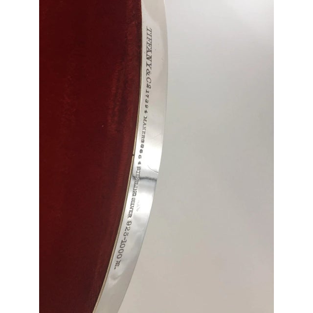Art Deco Tiffany & Co. Sterling Silver Table Mirror Platter For Sale In New York - Image 6 of 7