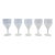 1970s Stuart Crystal "Glencoe" Water Goblets - Set of 5 For Sale