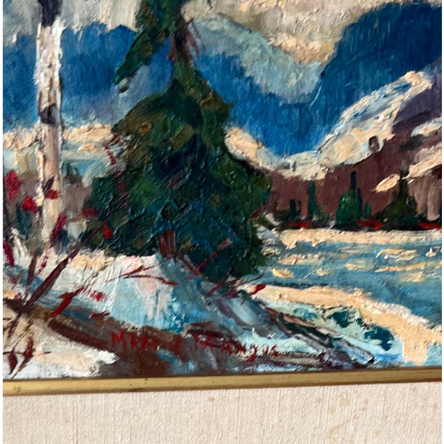 Marvin Mangus Alaskan Landscape Oil, Signed For Sale In Houston - Image 6 of 10