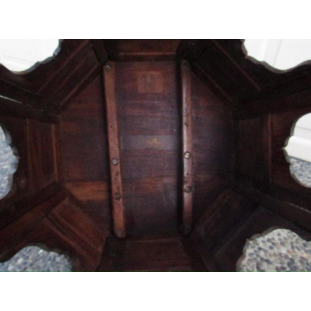 Antique Octagonal Anglo Indian Inlaid Table For Sale - Image 15 of 15