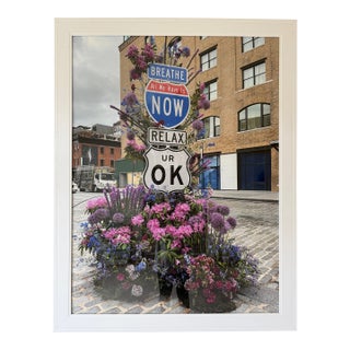 Lewis Miller Flower Flash Photograph - Framed For Sale