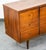 Brown Mid Century Modern Dresser Credenza 9 Drawer Vintage Walnut Danish Drexel Lane, Attributed For Sale - Image 8 of 11
