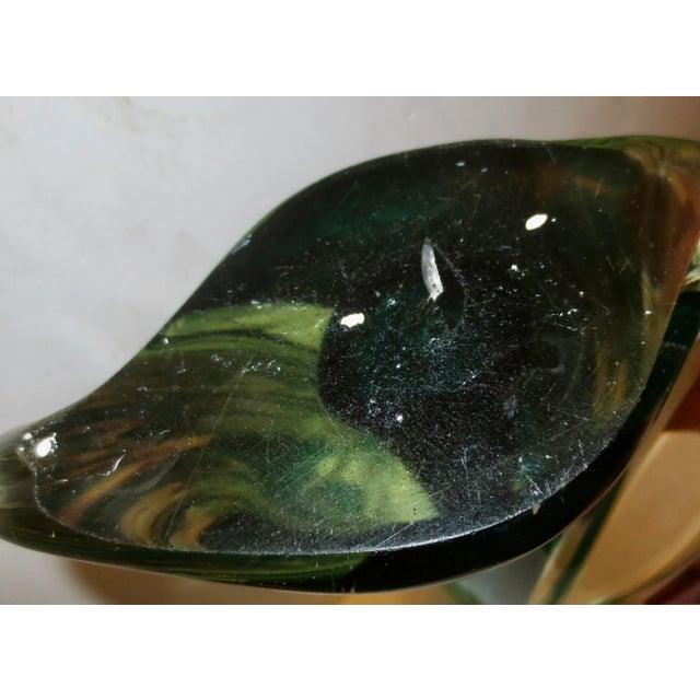 Vintage Murano Seguso Art Glass Vase Circa 1980s' For Sale In New York - Image 6 of 7