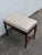 Wood 1940s Vanity Stool Bench Ottoman 6374a For Sale - Image 7 of 13