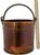 Outstanding & Rare Large Antique American Hand Wrought Heavy Solid Copper Farm Utility Pail - Bucket Dated 1849 For Sale - Image 4 of 18