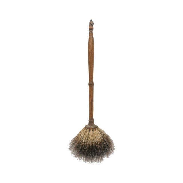 American Vintage Shaker Horse Hair Brush With Wooden Handle For Sale - Image 3 of 7