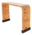 Art Deco Console Table in Olive Wood, 1930s For Sale