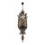 Early 20th Century Wrought Bronze Spanish Revival Pendant Light For Sale