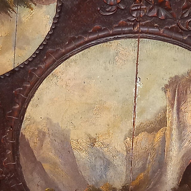 Brown Antique Tilt-Top Table, 1800s For Sale - Image 8 of 16