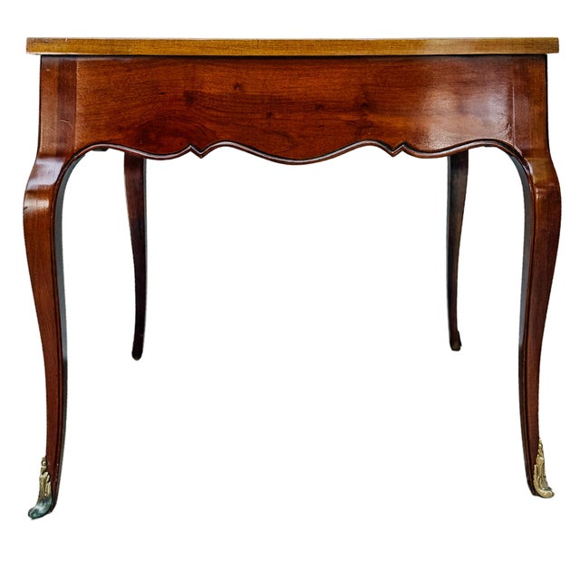 1970s High-Shine French Provincial-Style Inlaid Mahogany Side Tables by Sherrill Furniture - A Pair For Sale - Image 11 of 18