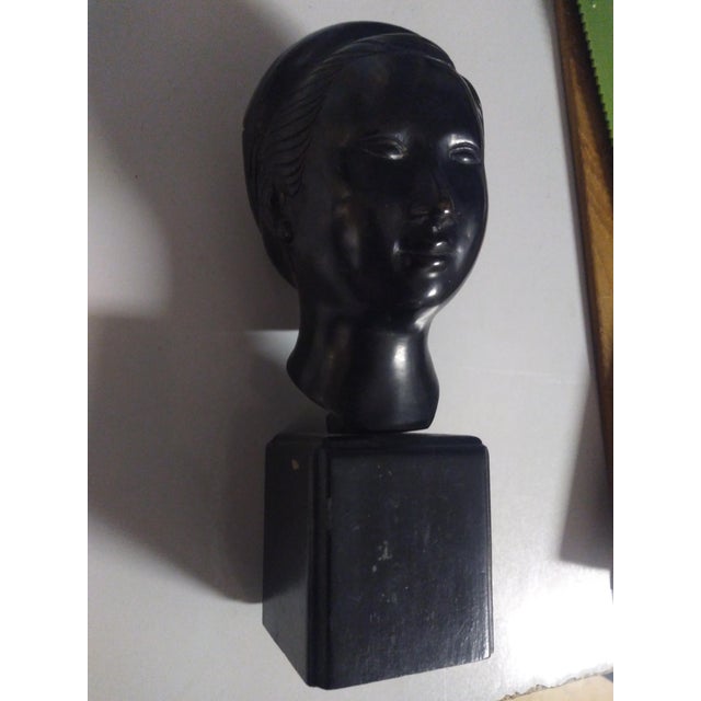 Wood Nguyen Thanh Le Bronze Sculpture For Sale - Image 7 of 7