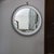 Mid-Century Modern Circular Brushed Metal Mirror attributed to Sergio Mazza for Artemide, Italy, 1960s-1970s For Sale - Image 3 of 14