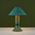 Postmodern Ron Rezek Verdigris Table Lamp For Sale - Image 3 of 17