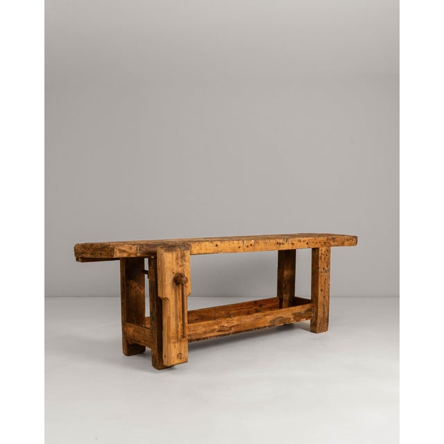 20th Century French Wooden Work Table For Sale - Image 4 of 18