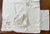 Textile Vintage Handmade Tablecloth & 9 Napkins Set – Embroidered Floral, Crocheted Edges, Cutwork For Sale - Image 7 of 10