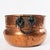 Early 20th Century Antique Hand Wrought Copper Jardiniere With Iron Handles For Sale - Image 5 of 8