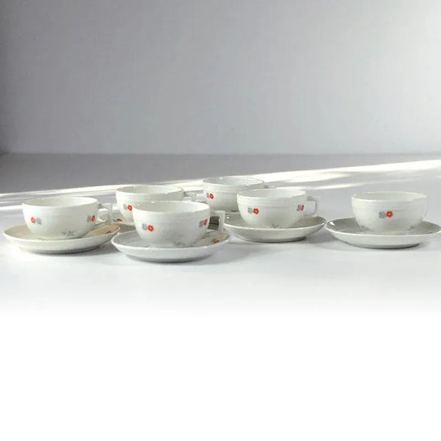 1930s Italian Art Deco Coffee Service from Ginori, 1930s, Set of 12 For Sale - Image 5 of 10
