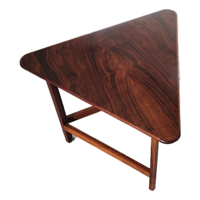 Rio Rosewood Folding Table IIIum Wikkelso for Silkenborg 1950 For Sale