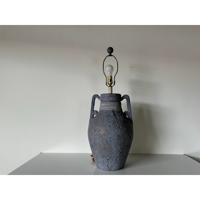 1980's Vintage Lee Reynolds Table Lamp With Shade/ Sold For Sale - Image 10 of 11