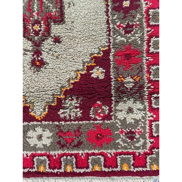 1950s Vintage French Knotted Cogolin Rug, 1950s For Sale - Image 5 of 11