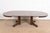 Wood Gustav Stickley Antique Mission Oak Arts & Crafts Pedestal Extension Dining Table, Newly Refinished For Sale - Image 7 of 11