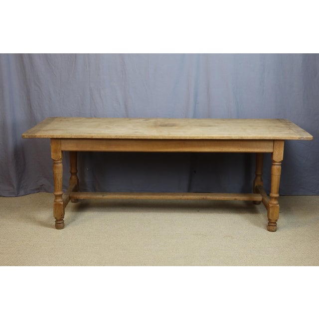 20th Century Oak Dining Table, 1950s For Sale - Image 3 of 8