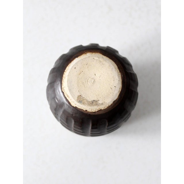 Vintage Studio Pottery Vase For Sale - Image 9 of 9