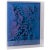 Blue Wall Sculpture with Optical Art in Acrylic Glass by César Bailleux, 1980s For Sale - Image 8 of 8