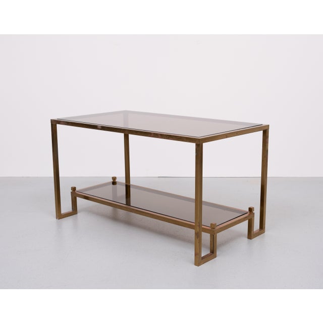 Goldenrod Bronze Coffee Table, France, 1960s For Sale - Image 8 of 8