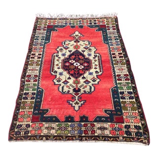 Vintage Anatolian Rug - 3′9″ × 5′9″ For Sale