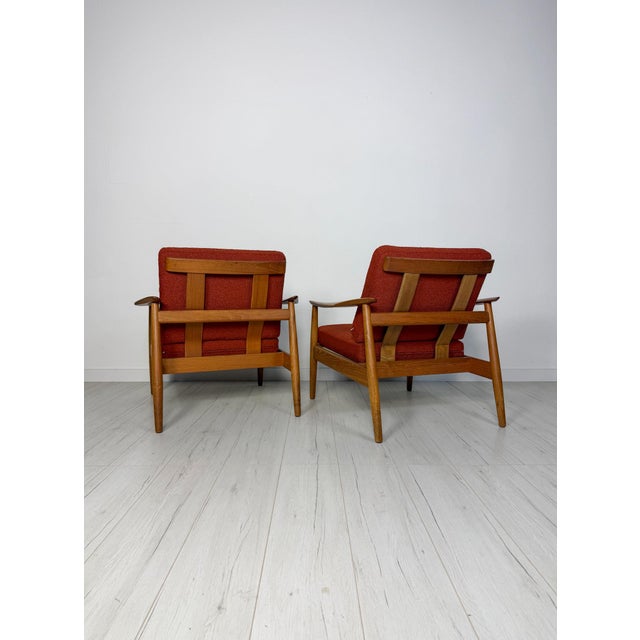 1960s Vintage Danish FD 164 Lounge Chair in Teak by Arne Vodder for Cado, 1960s For Sale - Image 5 of 9