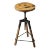 Hinton Reclaimed Wood 25.5" Swivel Bar Stool, Multi-Color For Sale
