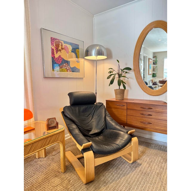 A Sculptural Set of Kroken “Pigeon” Armchairs Attributed to Åke Fribytter for Nelo Möbel, Circa 1970s For Sale In Houston - Image 6 of 12